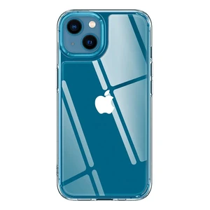 Стеклянный чехол Spigen Quartz Hybrid Crystal Clear для iPhone 13 - Фото 5