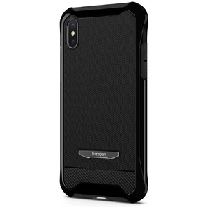 Защитный чехол Spigen Reventon Jet Black для iPhone X | XS - Фото 5