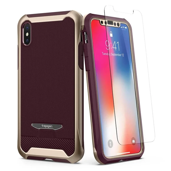 Захисний чохол Spigen Reventon Metallic Gold для iPhone X | XS у Рівному