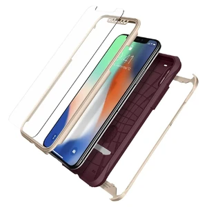 Захисний чохол Spigen Reventon Metallic Gold для iPhone X | XS - Фото 10