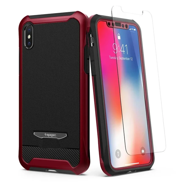 Захисний чохол Spigen Reventon Metallic Red для iPhone X | XS