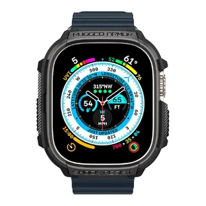 Захисний чохол elago Duo Case TPU: Transparent / PC: Orange, Black для Apple Watch Ultra 49mm - Фото 2