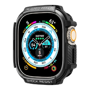 Захисний чохол elago Duo Case TPU: Transparent / PC: Orange, Black для Apple Watch Ultra 49mm - Фото 3