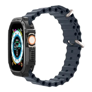 Захисний чохол elago Duo Case TPU: Transparent / PC: Orange, Black для Apple Watch Ultra 49mm - Фото 5