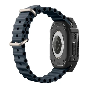 Захисний чохол elago Duo Case TPU: Transparent / PC: Orange, Black для Apple Watch Ultra 49mm - Фото 4