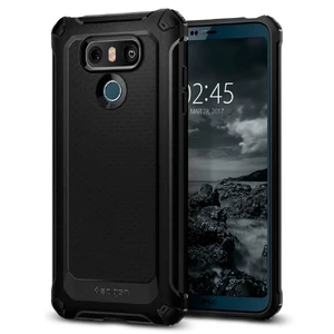 Чохол Spigen Rugged Armor Extra Black для LG G6  - Фото 1