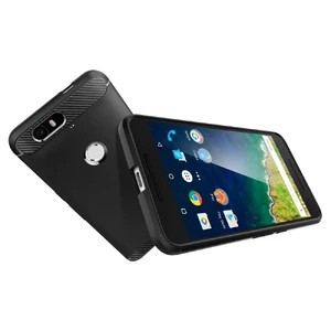 Чехол Spigen Rugged Armor Black для Huawei Nexus 6P - Фото 8