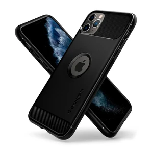 Чохол Spigen Rugged Armor Matte Black для iPhone 11 Pro Max 075CS27133 - Фото 1