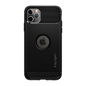 Чохол Spigen Rugged Armor Matte Black для iPhone 11 Pro Max - Фото 2