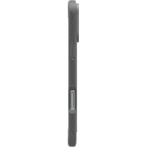 Серый чехол Spigen Rugged Armor MagSafe для iPhone 16 Pro - Фото 7