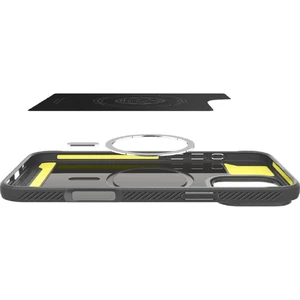 Серый чехол Spigen Rugged Armor MagSafe для iPhone 16 Pro - Фото 9