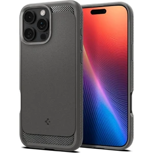 Сірий чохол Spigen Rugged Armor Mag для iPhone 16 Pro Max - Фото 8