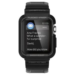 Протиударний чохол-ремінець Spigen Rugged Armor Pro для Apple Watch Series 1 | 2 | 3 42mm - Фото 8