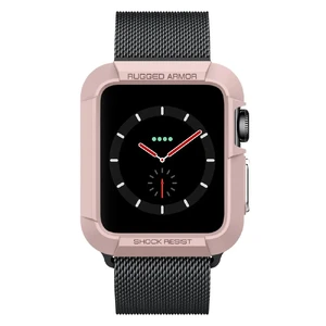 Чохол Spigen Rugged Armor Rose Gold для Apple Watch Series 1 | 2 | 3 42mm - Фото 3