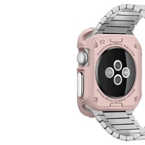 Чохол Spigen Rugged Armor Rose Gold для Apple Watch Series 1 | 2 | 3 42mm - Фото 5