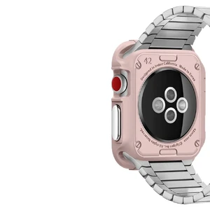 Чохол Spigen Rugged Armor Rose Gold для Apple Watch Series 1 | 2 | 3 42mm - Фото 6