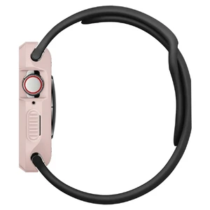 Противоударный чехол Spigen Rugged Armor Rose Gold для Apple Watch 44mm SE 2 | SE | 6 | 5 | 4 - Фото 2
