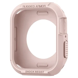Противоударный чехол Spigen Rugged Armor Rose Gold для Apple Watch 44mm SE 2 | SE | 6 | 5 | 4 - Фото 6