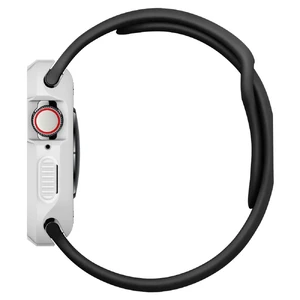 Противоударный чехол Spigen Rugged Armor White для Apple Watch 40mm SE 2 | SE | 6 | 5 | 4 - Фото 2