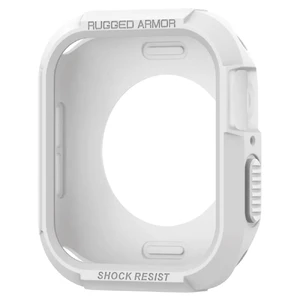 Протиударний чохол Spigen Rugged Armor White для Apple Watch 44mm SE 2 | SE | 6 | 5 | 4 - Фото 6