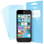 Защитная пленка Spigen Crystal 5x для iPhone SE | 5S | 5 (5 шт.)