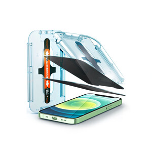 Защитное стекло антишпион Spigen EZ FIT GLAS.tR Privacy V2 для iPhone 12 mini (2 шт.)