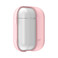 Силиконовый чехол с карабином Spigen Silicone Case Pink для Apple AirPods - Фото 4