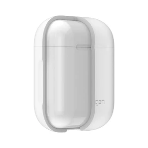 Силіконовий чохол з карабіном Spigen Silicone Case White для Apple AirPods - Фото 5