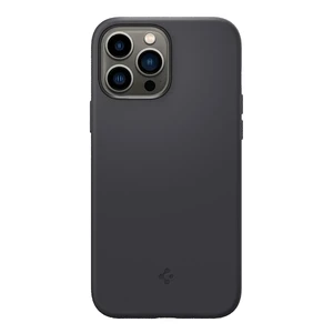 Силиконовый чехол-накладка Spigen Silicone Fit Black для iPhone 13 Pro Max - Фото 2