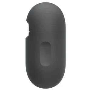Чeхол з карабіном Spigen Silicone Fit Charcoal для Airpods Pro - Фото 4