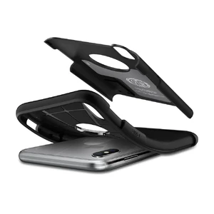 Чехол Spigen Slim Armor Black для iPhone X | XS - Фото 4