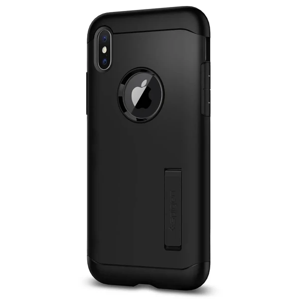 Чохол Spigen Slim Armor Black для iPhone X | XS в Івано-Франківську