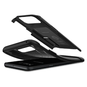 Чохол Spigen Slim Armor Black для Samsung Galaxy S8 Plus - Фото 5