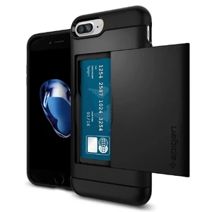 Чохол Spigen Slim Armor CS Black для iPhone 7 Plus | 8 Plus 043CS20528 - Фото 1