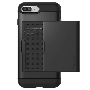 Чохол Spigen Slim Armor CS Black для iPhone 7 Plus | 8 Plus - Фото 3