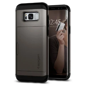 Чохол Spigen Slim Armor CS Gunmetal для Samsung Galaxy S8 Plus - Фото 4
