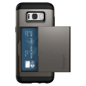 Чохол Spigen Slim Armor CS Gunmetal для Samsung Galaxy S8 Plus - Фото 2