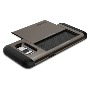 Чохол Spigen Slim Armor CS Gunmetal для Samsung Galaxy S8 Plus - Фото 7