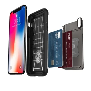 Чехол Spigen Slim Armor CS Gunmetal для iPhone X | XS - Фото 9