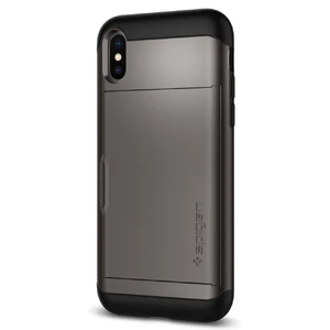 Чехол Spigen Slim Armor CS Gunmetal для iPhone X | XS - Фото 3