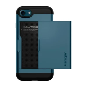Чохол Spigen Slim Armor CS Metal Slate для iPhone SE 3 | SE 2 | 8 | 7 OEM - Фото 2