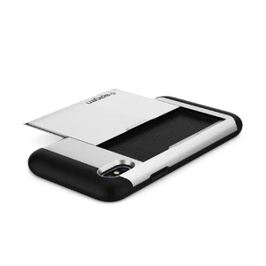 Чохол Spigen Slim Armor CS Satin Silver для iPhone X | XS - Фото 7