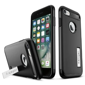 Чехол Spigen Slim Armor Black для iPhone 7 | 8 - Фото 2