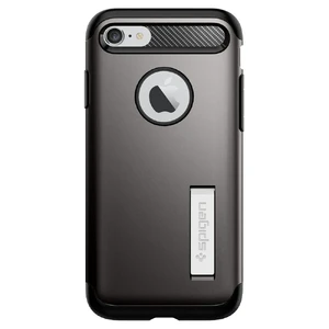 Чохол Spigen Slim Armor Gunmetal для iPhone 7 | 8 - Фото 4