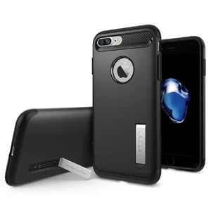 Чохол Spigen Slim Armor Black для iPhone 7 Plus | 8 Plus 043CS20648 - Фото 1