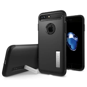 Чохол Spigen Slim Armor Black для iPhone 7 Plus | 8 Plus - Фото 2