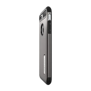 Чехол Spigen Slim Armor Gunmetal для iPhone 7 Plus | 8 Plus - Фото 5