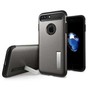 Чехол Spigen Slim Armor Gunmetal для iPhone 7 Plus | 8 Plus 043CS20309 - Фото 1