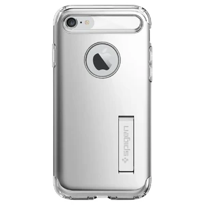 Чохол Spigen Slim Armor Satin Silver для iPhone 7 | 8 - Фото 4