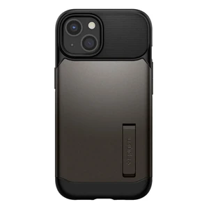 Защитный чехол Spigen Slim Armor Gunmetal для iPhone 13 - Фото 2